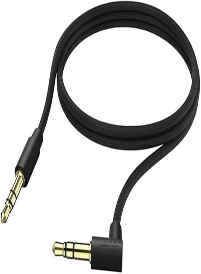 HAMA Jack Cable"3.5 mm Jack Plug 90°/ Plug", Black 1.0m